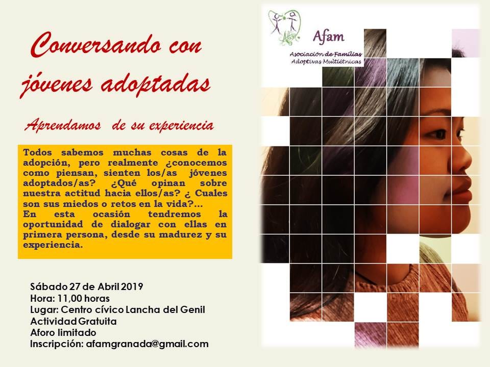 Charla: “CONVERSANDO CON ADOPTADAS”